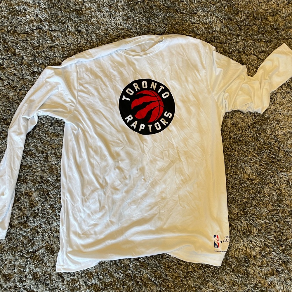 Large Toronto Raptors Athletic Fit Long Sleeve